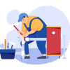Slab Leak Plumber Logo